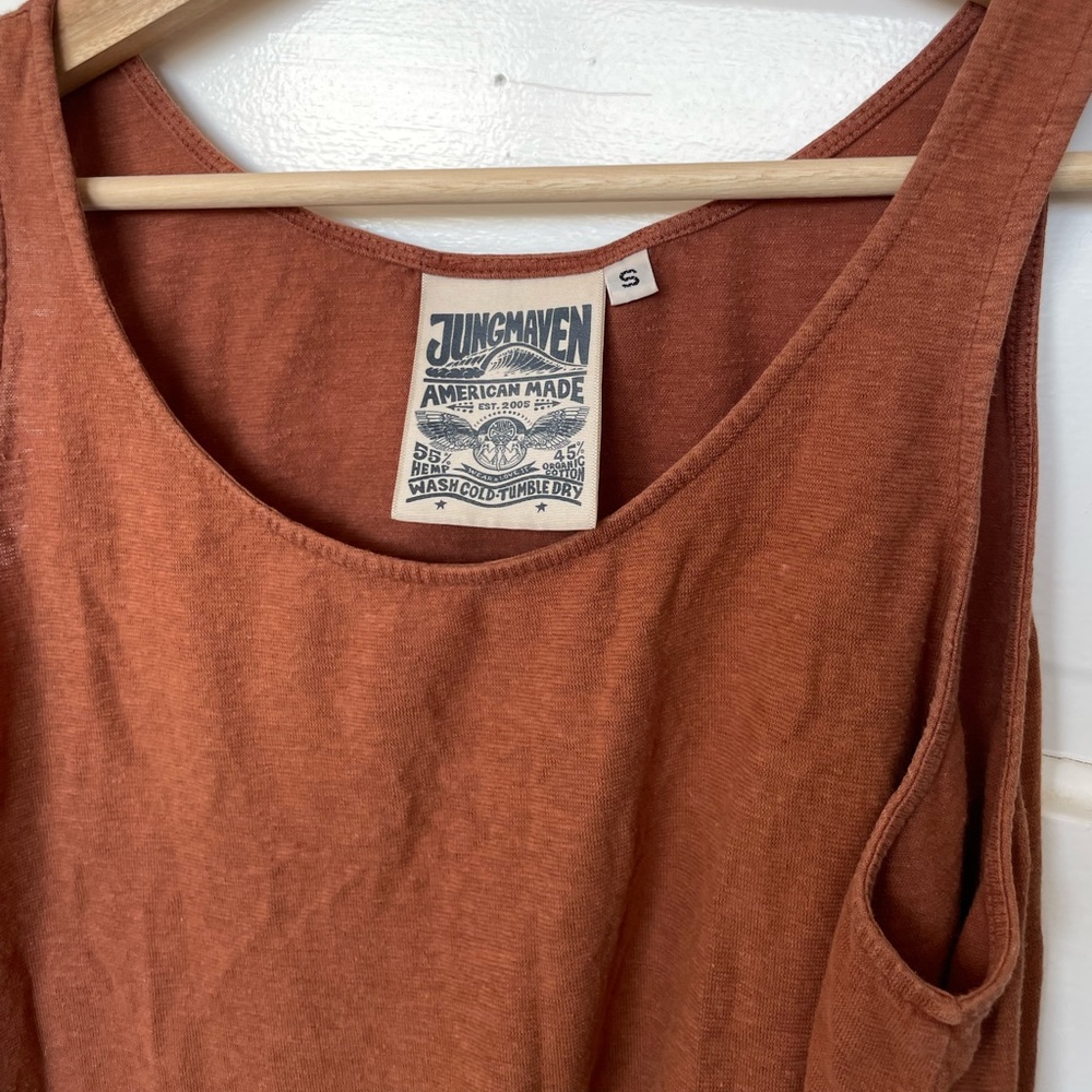 JUNGMAVEN cropped boxy tank